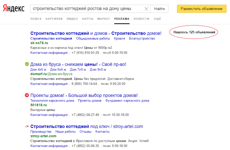 Высокая конкуренция в&nbsp;Яндекс Директ по&nbsp;НЧ&nbsp;запросам в&nbsp;Ростове