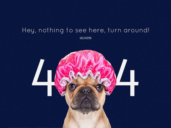 Пример оформления страницы 404