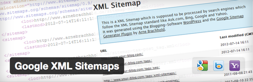 Google XML Sitemaps - WordPress sitemap generator plugin.